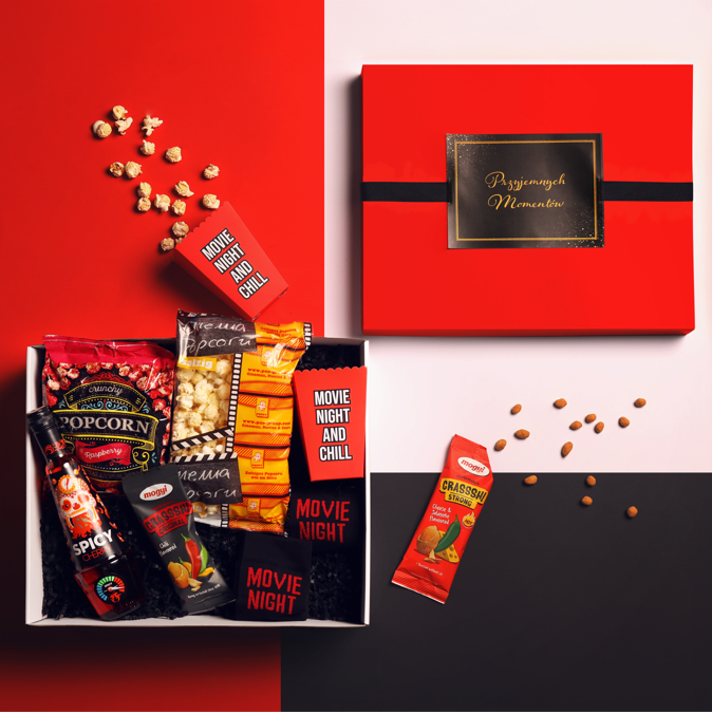 Zestaw upominkowy movie night and chill